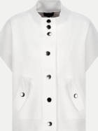 Monari Strickjacke mit Druckknöpfen 105-cream bei Robert Ley