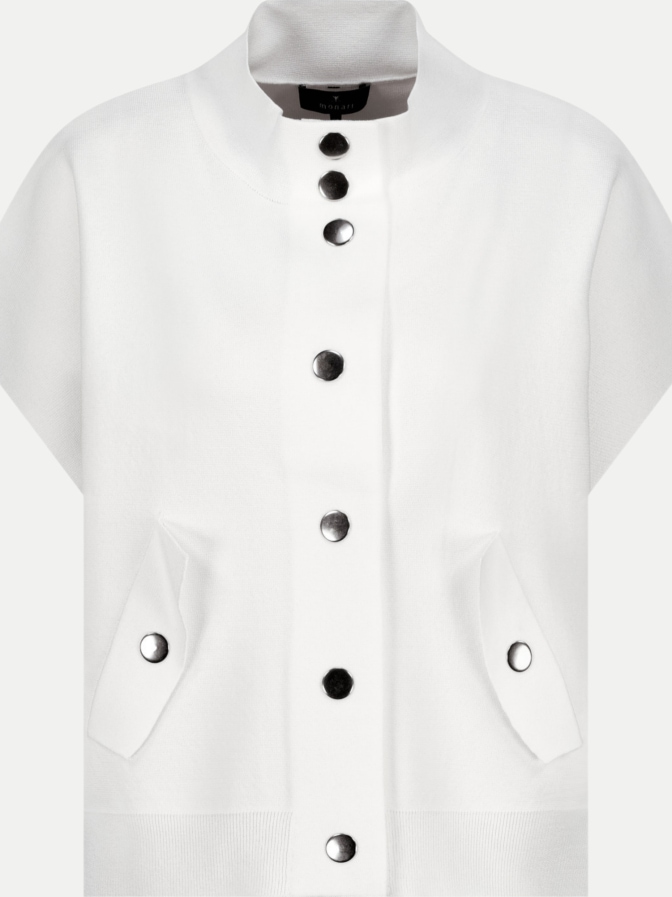 Monari Strickjacke mit Druckknöpfen bei Robert Ley