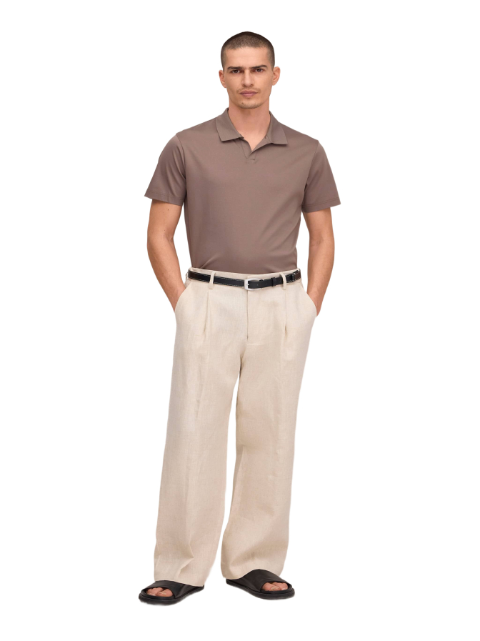 NN.07 Poloshirt Paul mit offenem Kragen bei Robert Ley