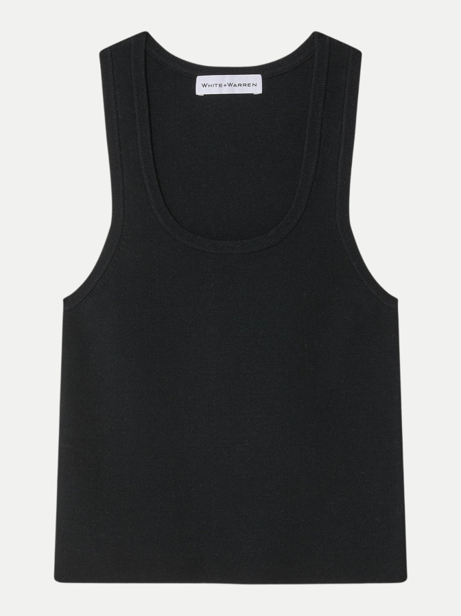 White+Warren Ripp-Tanktop bei Robert Ley