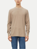 s.Oliver RED LABEL Basic Langarmshirt 8621-BROWN bei Robert Ley
