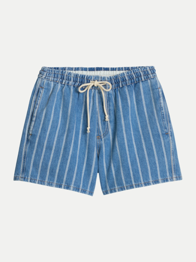 Marc O'Polo DENIM Gestreifte Shorts relaxed bei Robert Ley