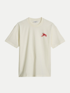 Marc O'Polo DENIM T-Shirt 1183-Silky White bei Robert Ley