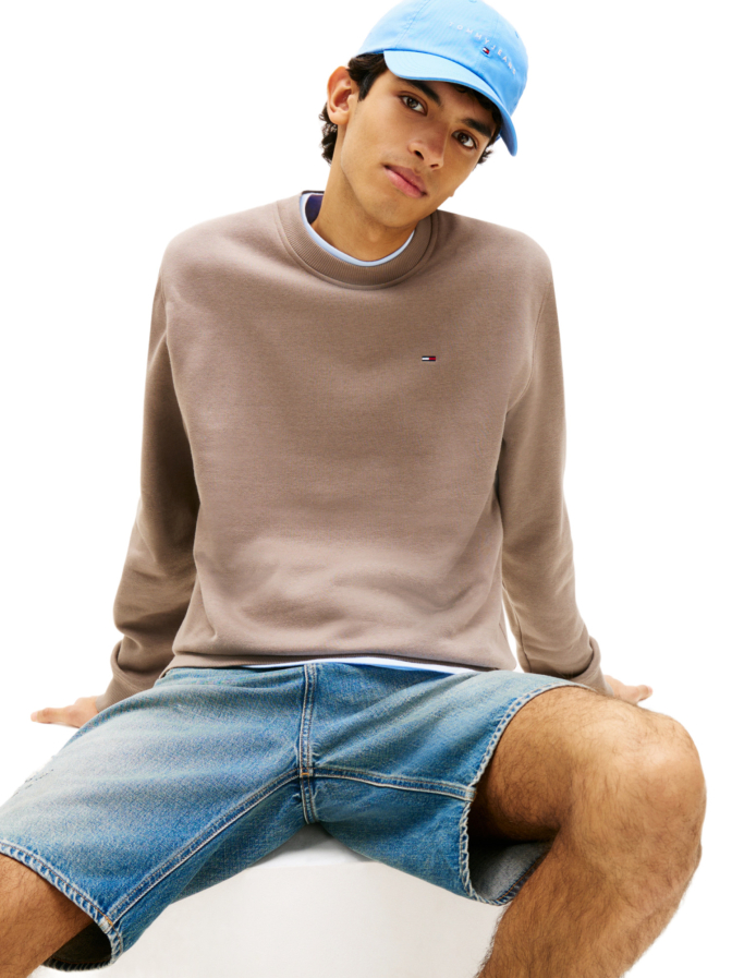 Tommy Jeans Sweatshirt aus Fleece bei Robert Ley