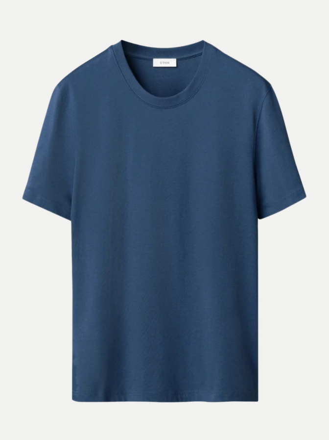 Eton Basic T-Shirt aus Supima-Cotton bei Robert Ley