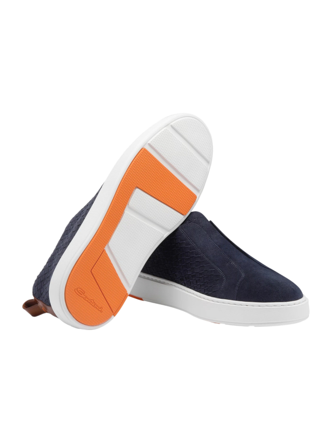 Santoni Sneaker mit Flechtmuster bei Robert Ley