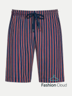 Mey Gestreifte Kurze Hose 827-true red bei Robert Ley