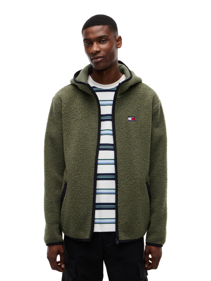 Tommy Jeans Badge Hoodie mit Reißverschluss bei Robert Ley