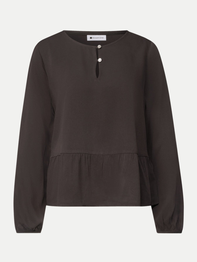 Street One Langarm Bluse mit Schößchen bei Robert Ley