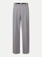 Drykorn Bundfaltenhose in Gabardine 6501-grau bei Robert Ley