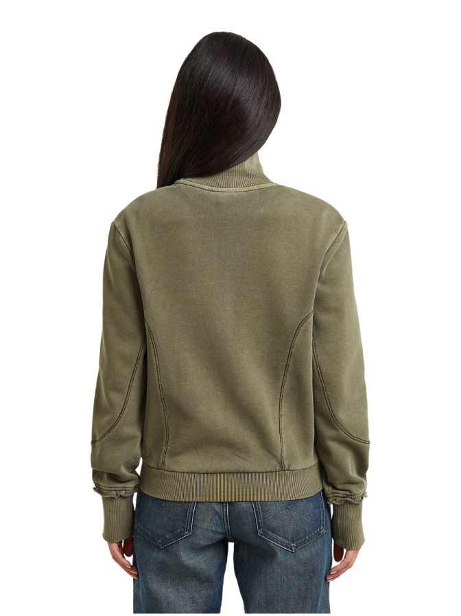 G-STAR RAW Sweatshirtjacke im Overdyed-Look bei Robert Ley