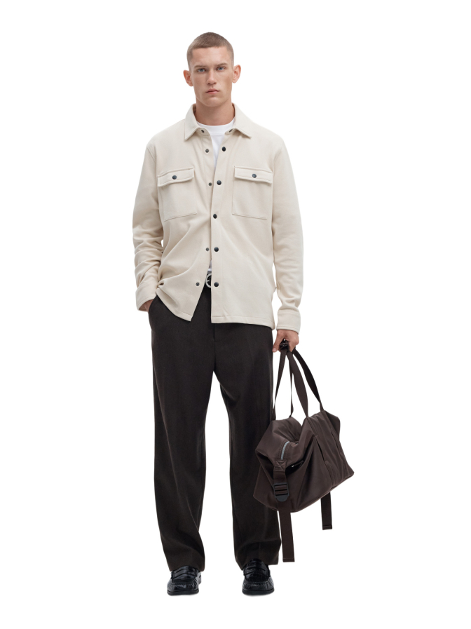 SELECTED HOMME Overshirt mit Druckknöpfen bei Robert Ley