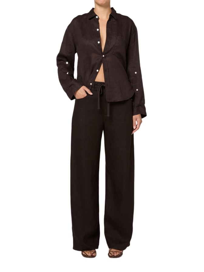 Citizens of Humanity Wide-Leg Leinenhose Brynn bei Robert Ley