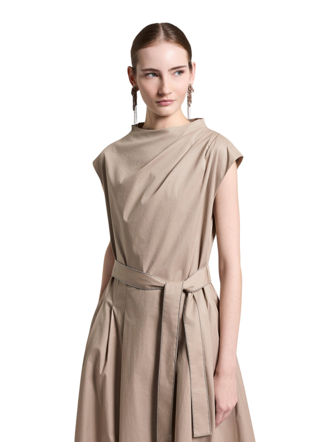 Peserico Midikleid mit Kimonoärmeln bei Robert Ley