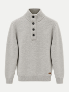 Barbour Wollpullover mit Troyer-Kragen be14-pearl bei Robert Ley