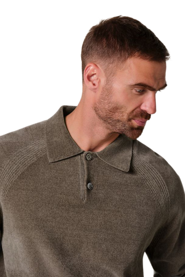 PROFUOMO Pullover mit Polokragen bei Robert Ley