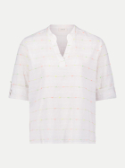 Cartoon Gestreifte Bluse 1830-White/Orange bei Robert Ley