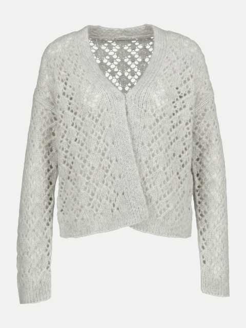 Robert Ley Strickjacke aus Kaschmir-Seide-Mix bei Robert Ley