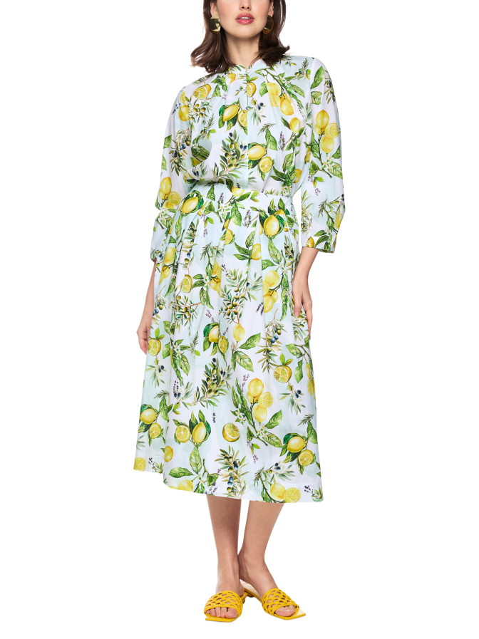 Marc Cain Rock mit Zitronenprint bei Robert Ley