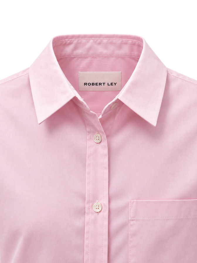 Robert Ley Verkürzte Hemdbluse bei Robert Ley