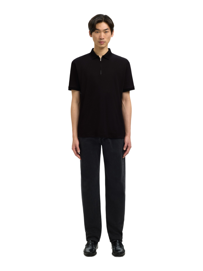 SELECTED HOMME Polohemd mit Reißverschluss bei Robert Ley