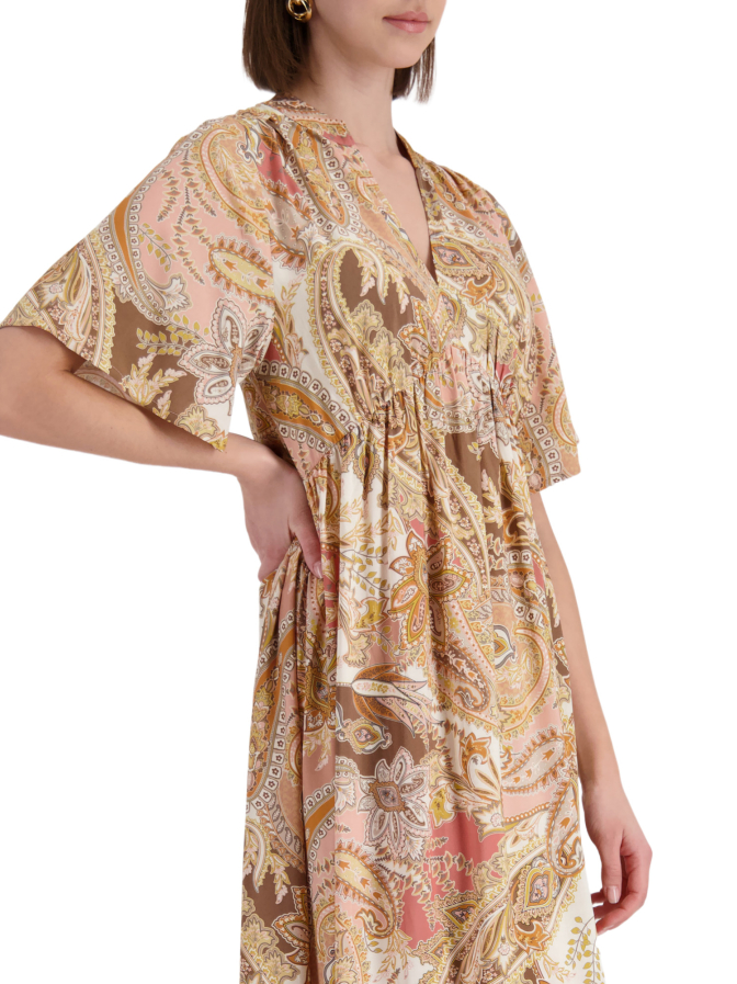Monari Maxi Kleid mit Paisleymuster bei Robert Ley