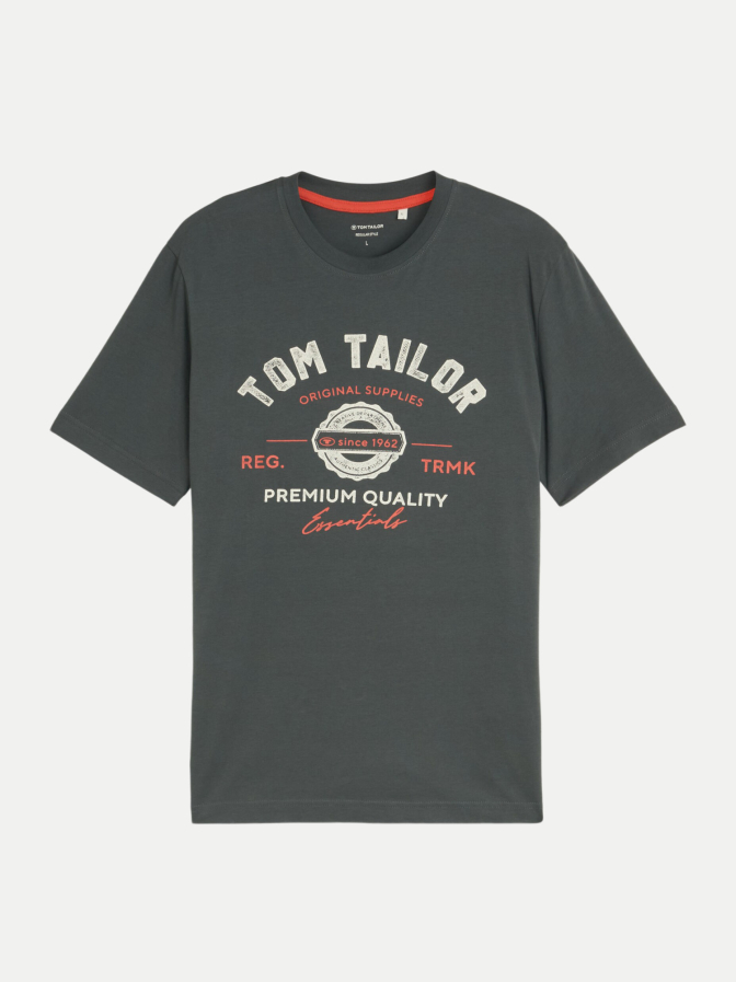 Tom Tailor Casual T-Shirt mit Logoprint bei Robert Ley