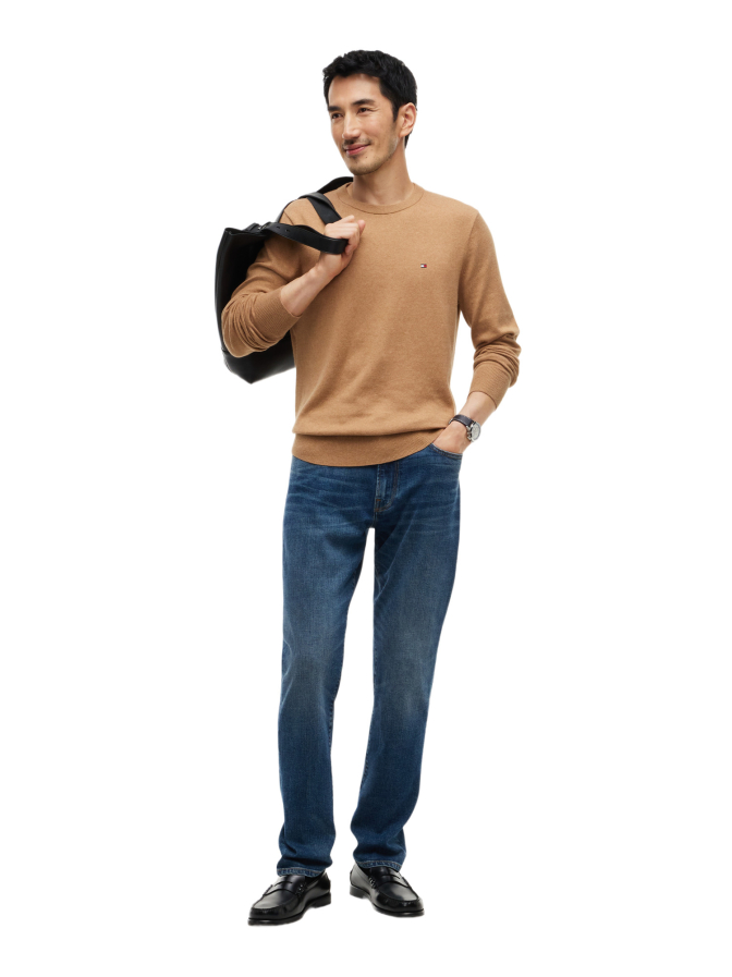 Tommy Hilfiger Pullover mit Logo-Stickerei bei Robert Ley