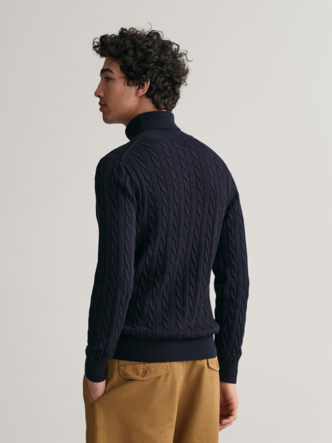 Gant Zopfstrick Rollkragenpullover bei Robert Ley