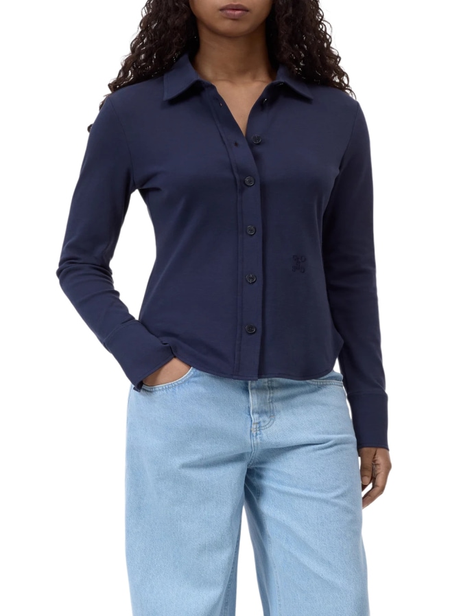 Closed Hemdbluse aus Jersey bei Robert Ley