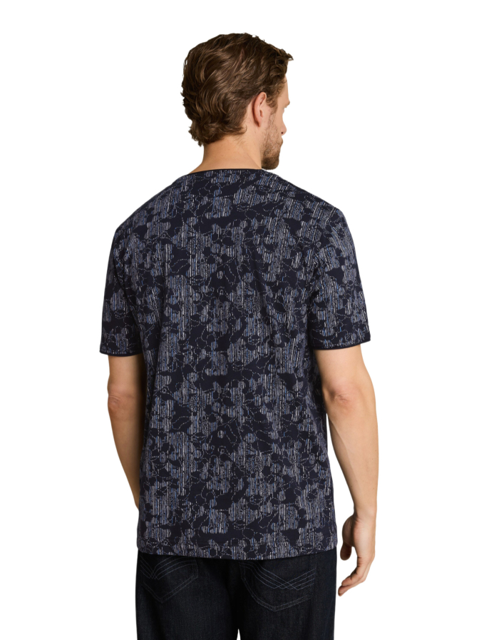 Tom Tailor Casual allover printed t-shirt bei Robert Ley