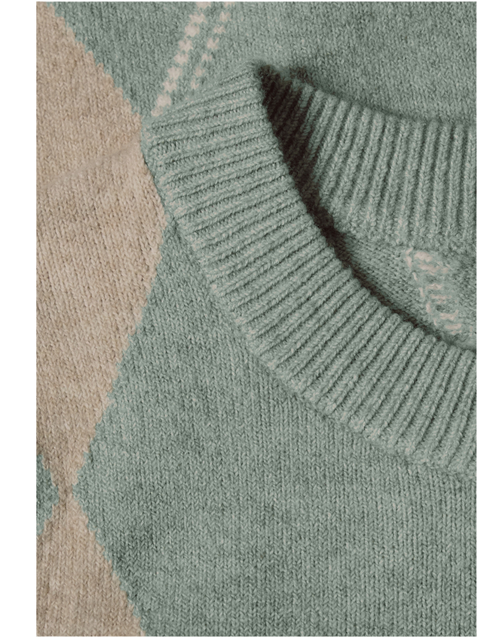 Street One Strickpullover mit Argyle-Muster bei Robert Ley