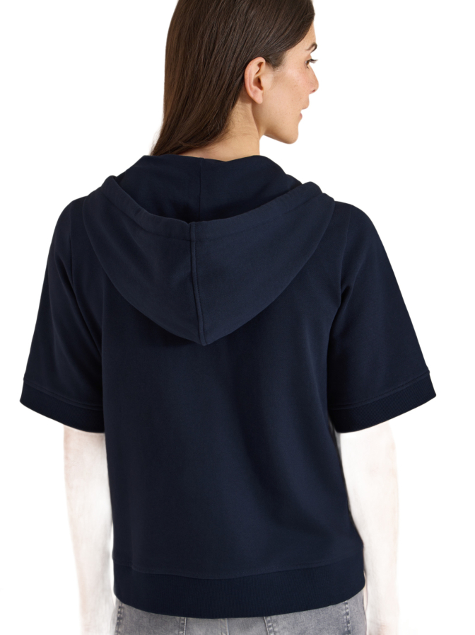 Cecil Kurzarm Hoodie- Jacke bei Robert Ley