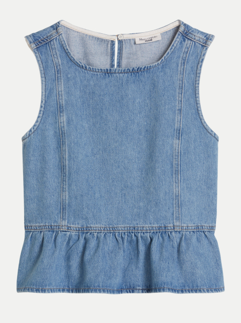 Marc O'Polo DENIM Jeansbluse Ärmellos bei Robert Ley