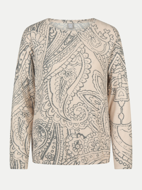 Rabe Moden Pullover mit Paisley-Muster bei Robert Ley