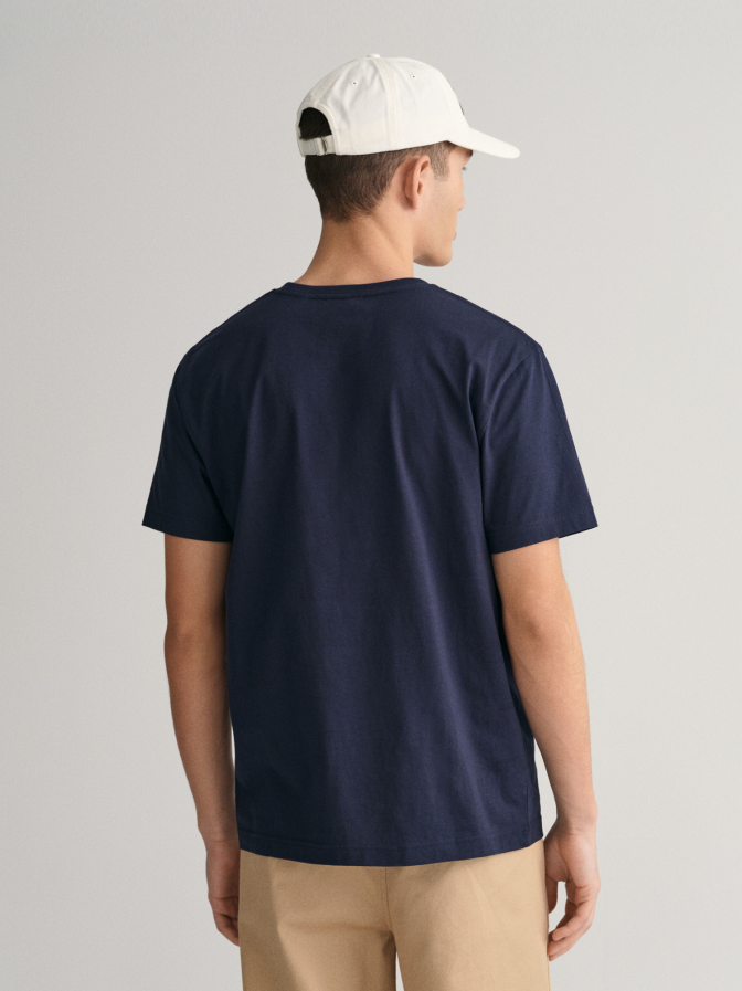 Gant T-Shirt mit Logostickerei bei Robert Ley
