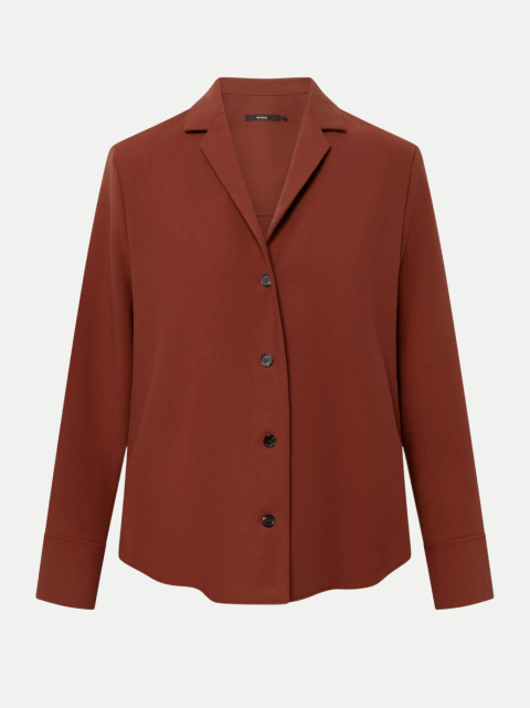 Windsor Women Bluse mit kleinem Reverskragen bei Robert Ley