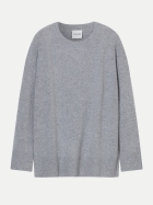 Closed Langarmshirt aus Wolle 127-Light grey melange bei Robert Ley