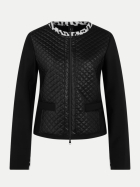 Marc Cain Jacke in moderner Steppoptik 900-black bei Robert Ley