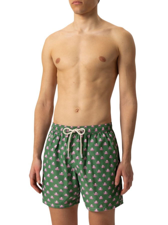 MC2 Saint Barth Badeshorts mit Oktopus Print bei Robert Ley