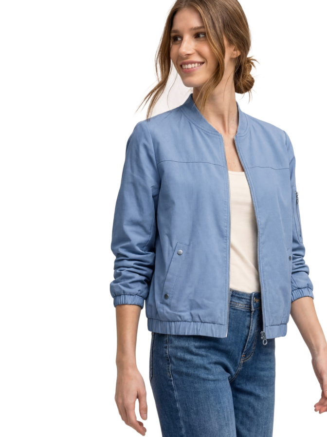Street One Blouson mit Rundhals und Zipper bei Robert Ley