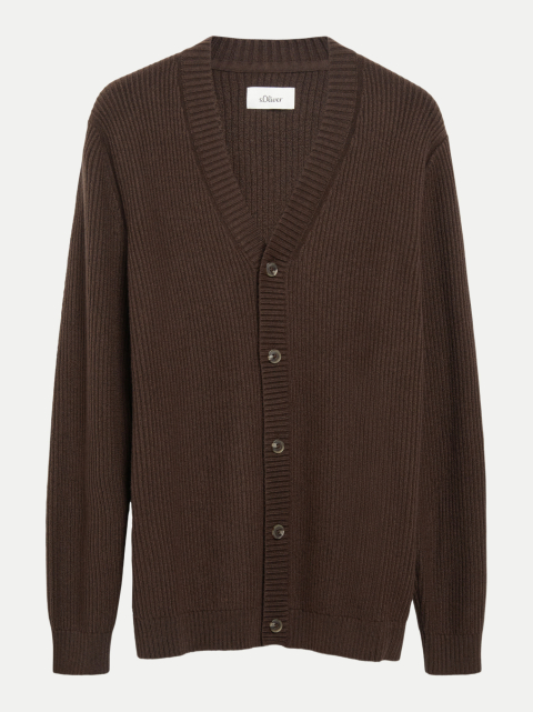 s.Oliver RED LABEL Strickjacke mit Knopfleiste bei Robert Ley