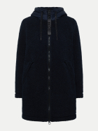 Cecil Teddy-Mantel mit Kapuze 15631-dark navy blue bei Robert Ley