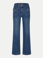 Buena Vista Straight-Fit Jeans Pocket Stretch 7840-medium blue bei Robert Ley