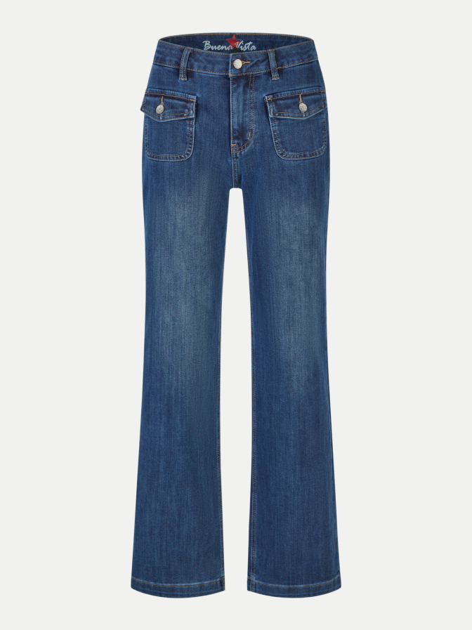 Buena Vista Straight-Fit Jeans Pocket Stretch bei Robert Ley