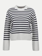 Robert Ley Pullover Ringel 100898 superwhi-100898 superwhite marino bei Robert Ley