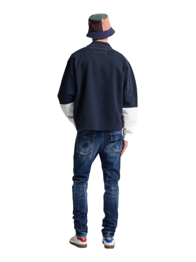 DSQUARED2 Rugby Shirt mit Brustlogo bei Robert Ley