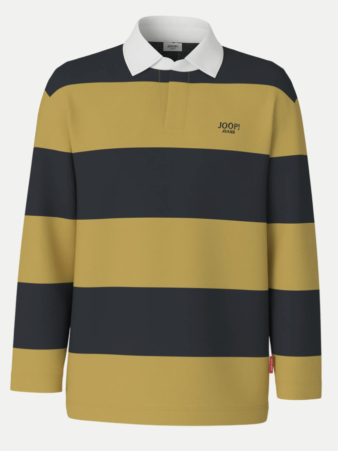 JOOP! JEANS Langarmshirt mit Polokragen Crosban bei Robert Ley