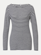 s.Oliver RED LABEL Langarmshirt mit U-Boot-Ausschnitt 59G4-BLUE bei Robert Ley