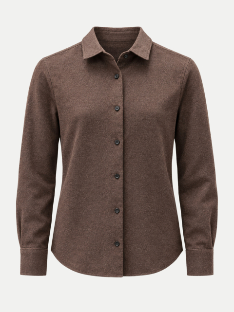 Robert Ley Flanell-Baumwollbluse bei Robert Ley